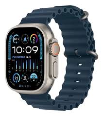 APPLE WATCH ULTRA 2 49MM GPS CELL MX4J3LZ A TITANIUM BLUE TRAIL LOOP S M ANATEL